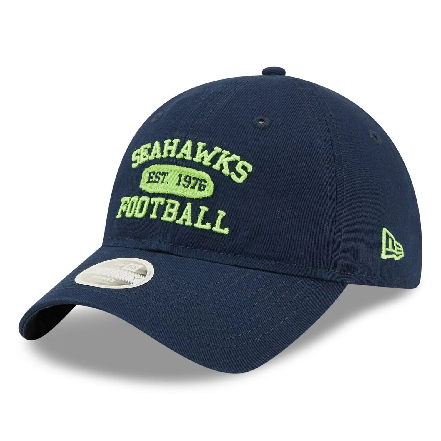 Женская темно-синяя регулируемая шляпа New Era College Seattle Seahawks 9TWENTY New Era
Женская темно-синяя регулируемая шляпа New Era College Seattle Seahawks 9TWENTY New Era