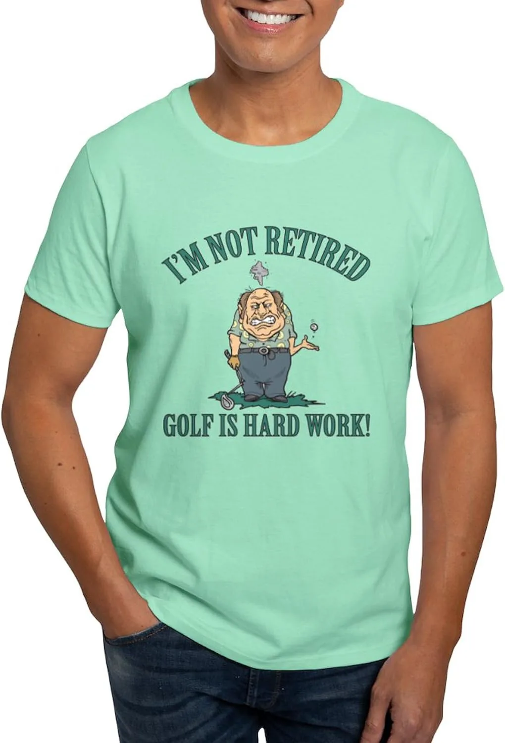 Футболка мужская Golf is Hard Work, 100% Cotton, Classic Graphic CafePress
Футболка мужская Golf is Hard Work, 100% Cotton, Classic Graphic CafePress