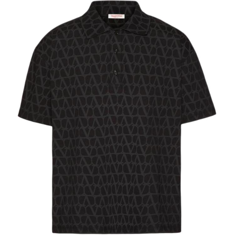 Прямая поло Toile Iconographe Valentino, черный
Прямая поло Toile Iconographe Valentino, черный