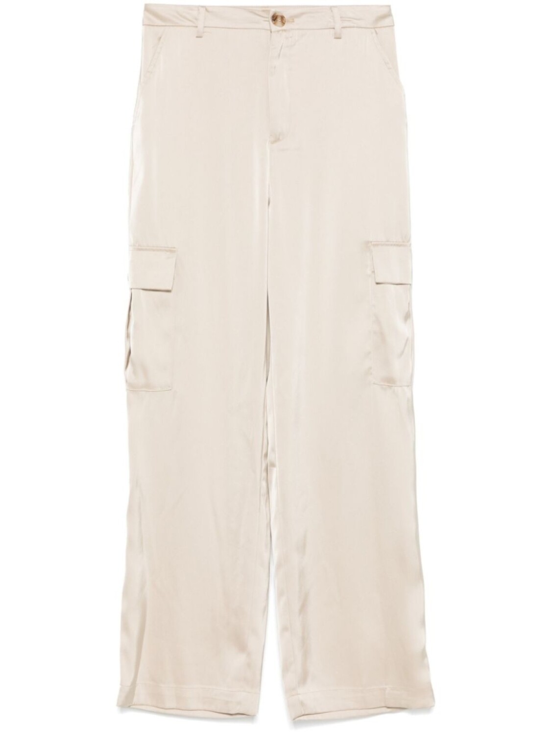 Атласные брюки с высокой посадкой DKNY, нейтральный
Атласные брюки с высокой посадкой DKNY, нейтральный