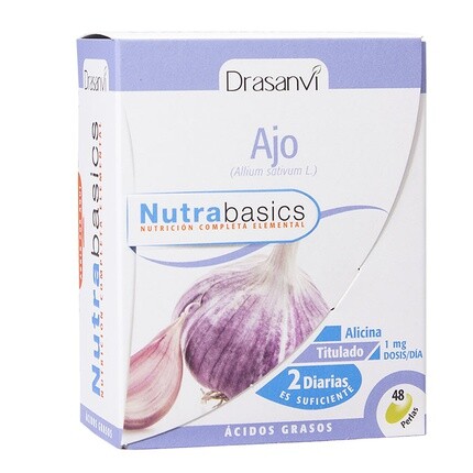 Drasanvi Ajo Macerado 1000 Mg 48 Perlas Nutrabasicos
Drasanvi Ajo Macerado 1000 Mg 48 Perlas Nutrabasicos