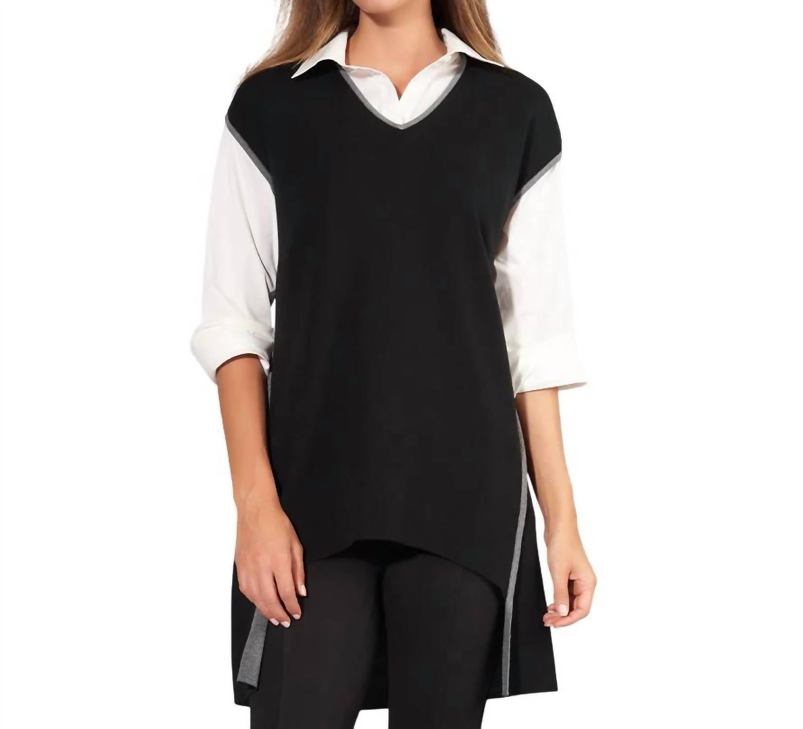 Двусторонний жилет All You Need черного/среднего серого цвета Stella Carakasi, Черный, Двусторонний жилет All You Need черного/среднего серого цвета Stella Carakasi
Двусторонний жилет All You Need черного/среднего серого цвета Stella Carakasi, Черный, Двусторонний жилет All You Need черного/среднего серого цвета Stella Carakasi