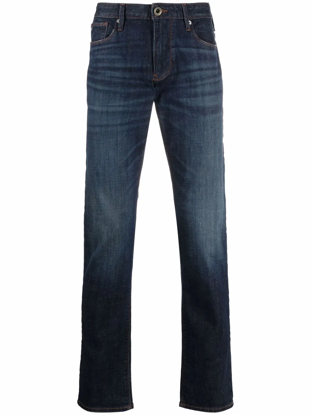 Прямые джинсы средней посадки EMPORIO ARMANI, синий
Прямые джинсы средней посадки EMPORIO ARMANI, синий