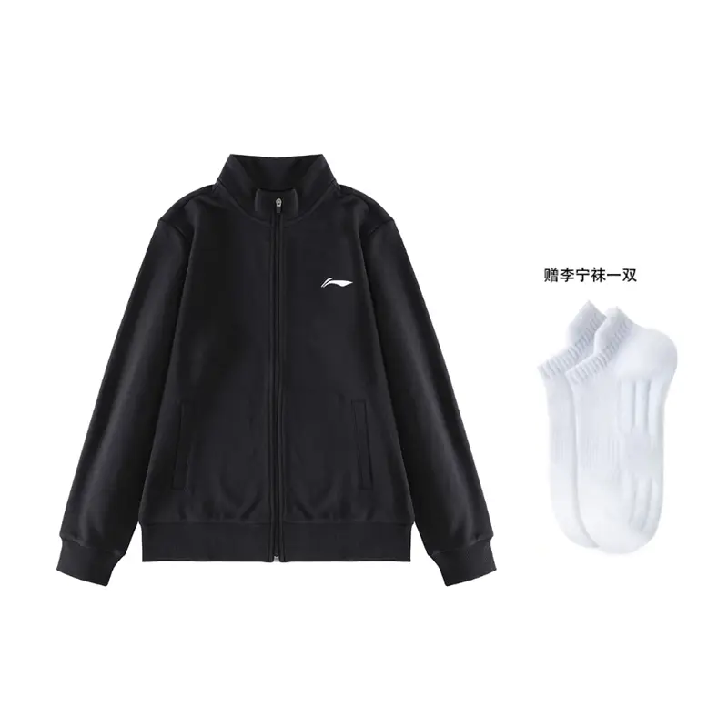 LINING Куртка унисекс черная, Black Gift Li-Ning Socks
LINING Куртка унисекс черная, Black Gift Li-Ning Socks