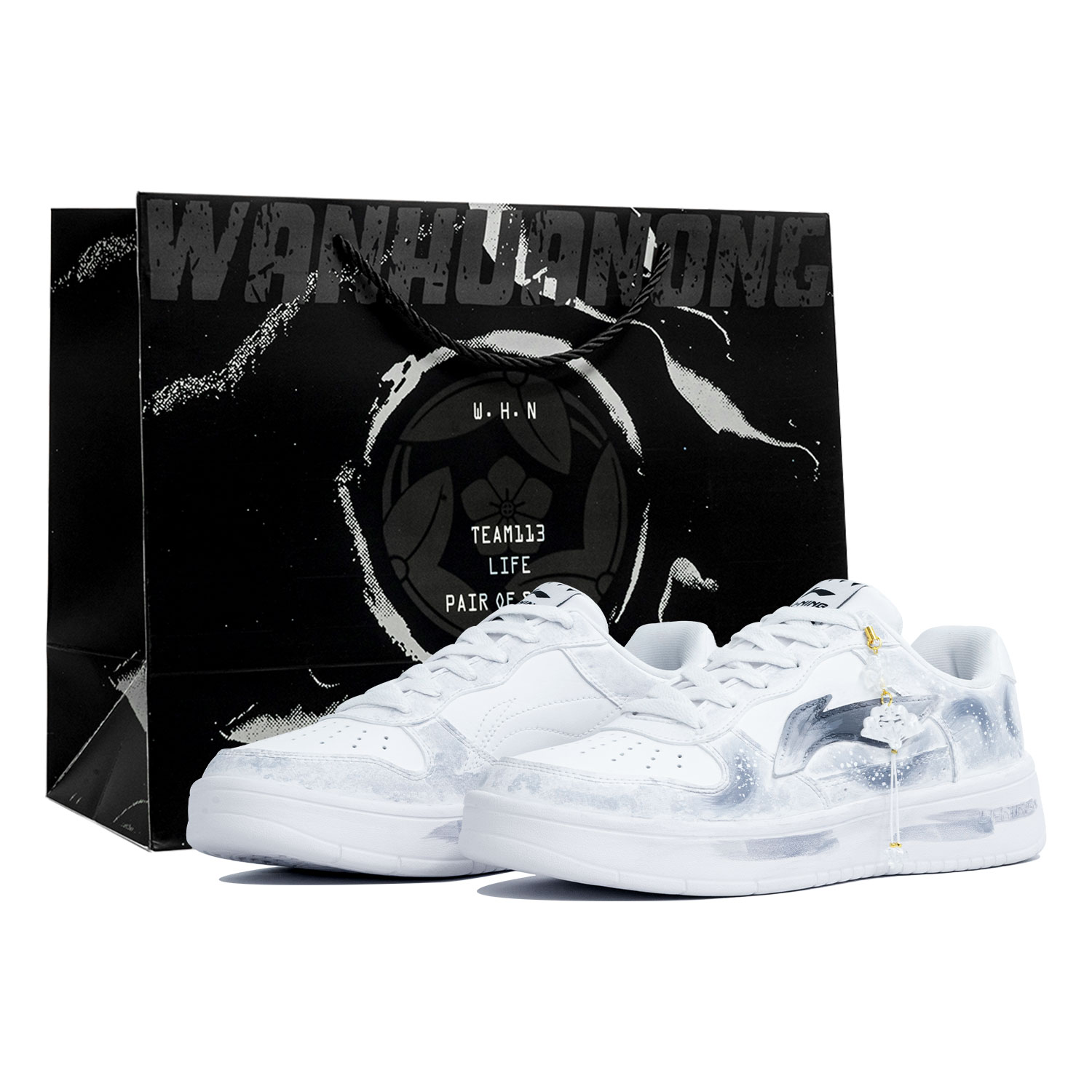 LINING Кроссовки для скейтборда Pontoon Boats, противоскользящие, износостойкие, низкие, мужские, белые, синие
LINING Кроссовки для скейтборда Pontoon Boats, противоскользящие, износостойкие, низкие, мужские, белые, синие