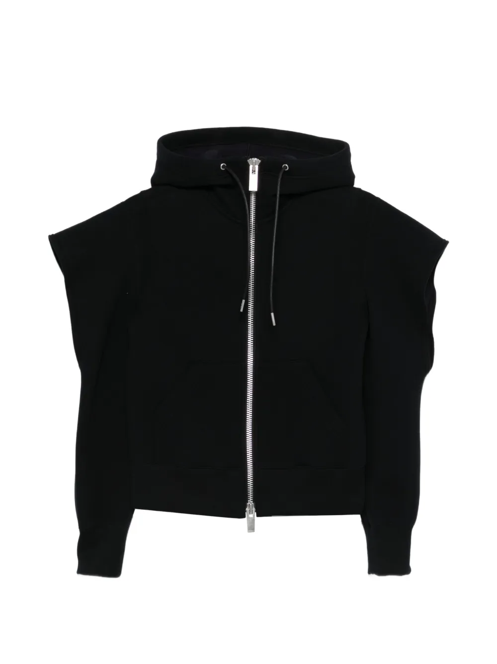 Худи на молнии Sacai, черный
Худи на молнии Sacai, черный
