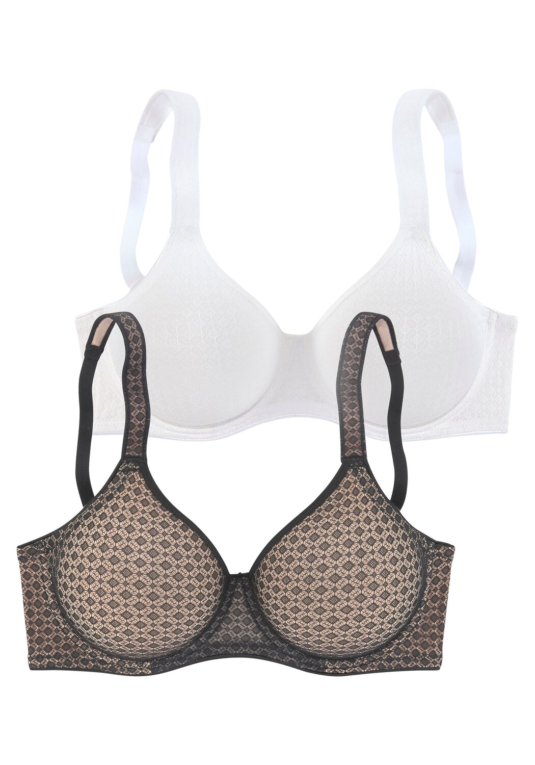 Бюстгальтер с косточками PETITE FLEUR T Shirt BH, цвет schwarz nougat+weiß
Бюстгальтер с косточками PETITE FLEUR T Shirt BH, цвет schwarz nougat+weiß