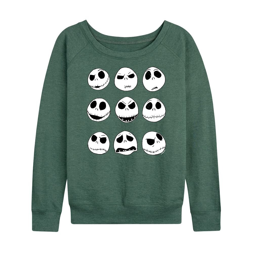Легкий свитшот из френч терри для женщин Disney's Nightmare Before Christmas Jack, цвет Heather Green
Легкий свитшот из френч терри для женщин Disney's Nightmare Before Christmas Jack, цвет Heather Green