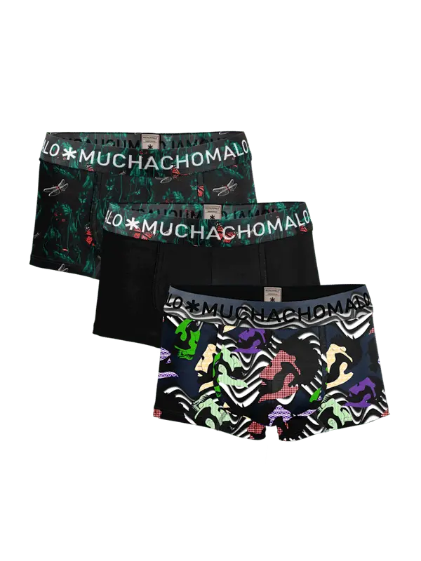Caleçons 3 упаковки мужского качества Parfaite ceinture douce Muchachomalo, мультиколор
Caleçons 3 упаковки мужского качества Parfaite ceinture douce Muchachomalo, мультиколор