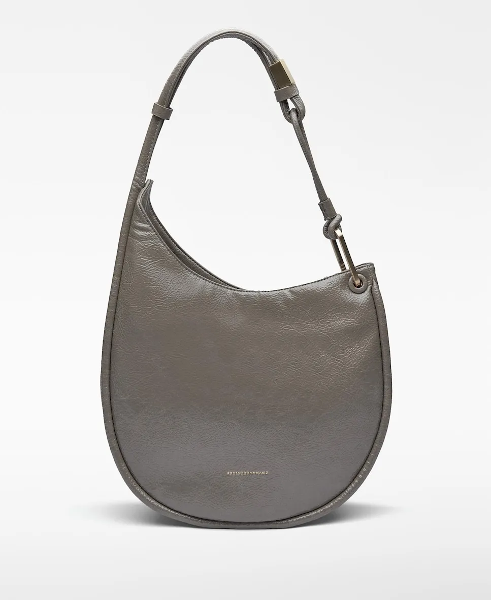 Женская сумка через плечо Луна на молнии Adolfo Dominguez, серо-коричневый
Женская сумка через плечо Луна на молнии Adolfo Dominguez, серо-коричневый