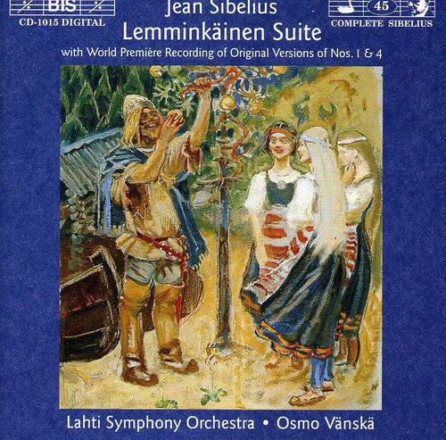 CD диск Sibelius / Lahti So, Vanska: Lemminkainen Ste Op.22: 4 Legends from Kalevala
CD диск Sibelius / Lahti So, Vanska: Lemminkainen Ste Op.22: 4 Legends from Kalevala