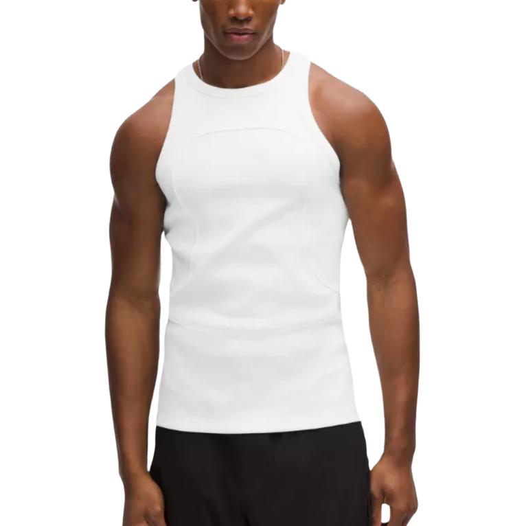 Мужская облегающая майка SS25 Lululemon, белый/wht
Мужская облегающая майка SS25 Lululemon, белый/wht