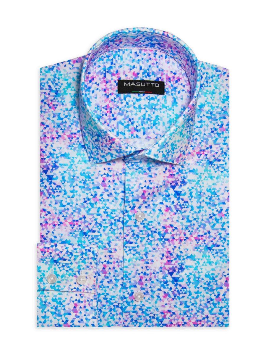 Рубашка Roberts с геометрическим узором Masutto, цвет Multicolor
Рубашка Roberts с геометрическим узором Masutto, цвет Multicolor