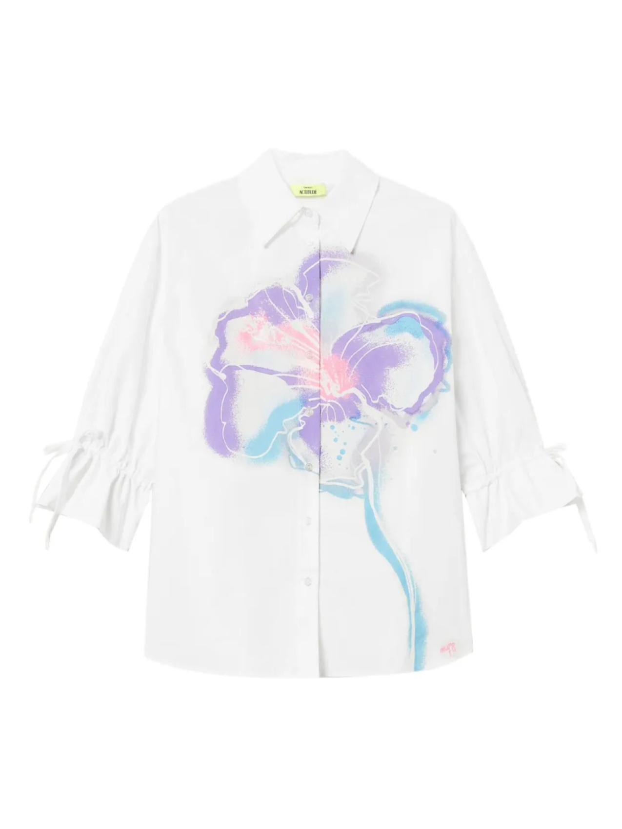 Рубашка с цветочным принтом TWINSET
Рубашка с цветочным принтом TWINSET