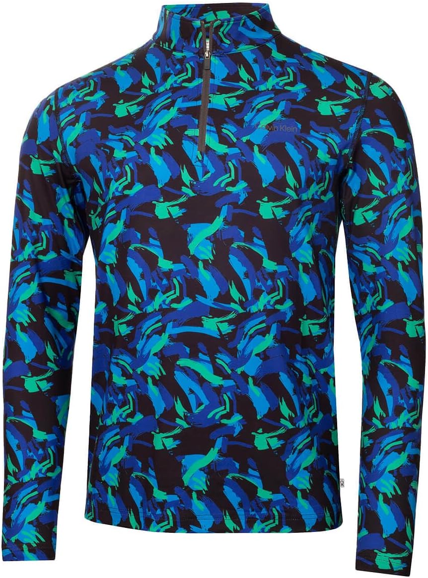 Мужской дышащий термосвитер Calvin Klein Newport с полумолнией, Brushstroke Print
Мужской дышащий термосвитер Calvin Klein Newport с полумолнией, Brushstroke Print