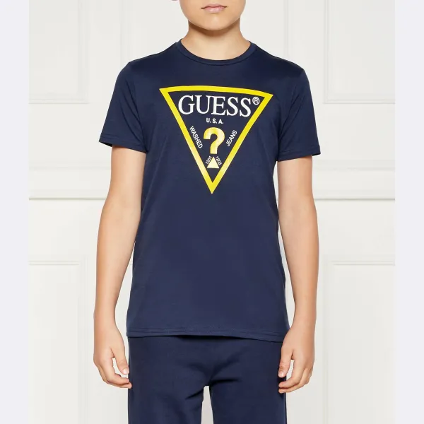 Футболка стандартного кроя Guess, синий
Футболка стандартного кроя Guess, синий