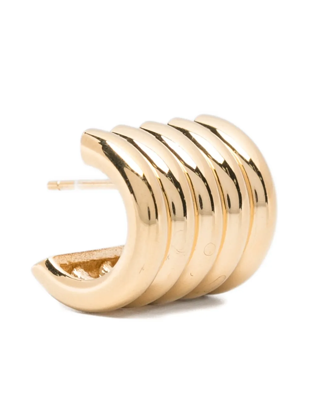 Серьги средней величины Hollyhock с ребристой поверхностью Déhanche, золотистый
Серьги средней величины Hollyhock с ребристой поверхностью Déhanche, золотистый
