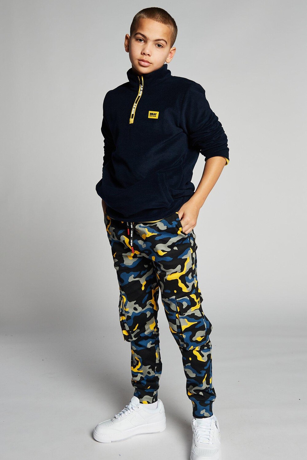 Флисовый флис с молнией на четверть 'Brail' Beat Boyz Club, темно-синий
Флисовый флис с молнией на четверть 'Brail' Beat Boyz Club, темно-синий