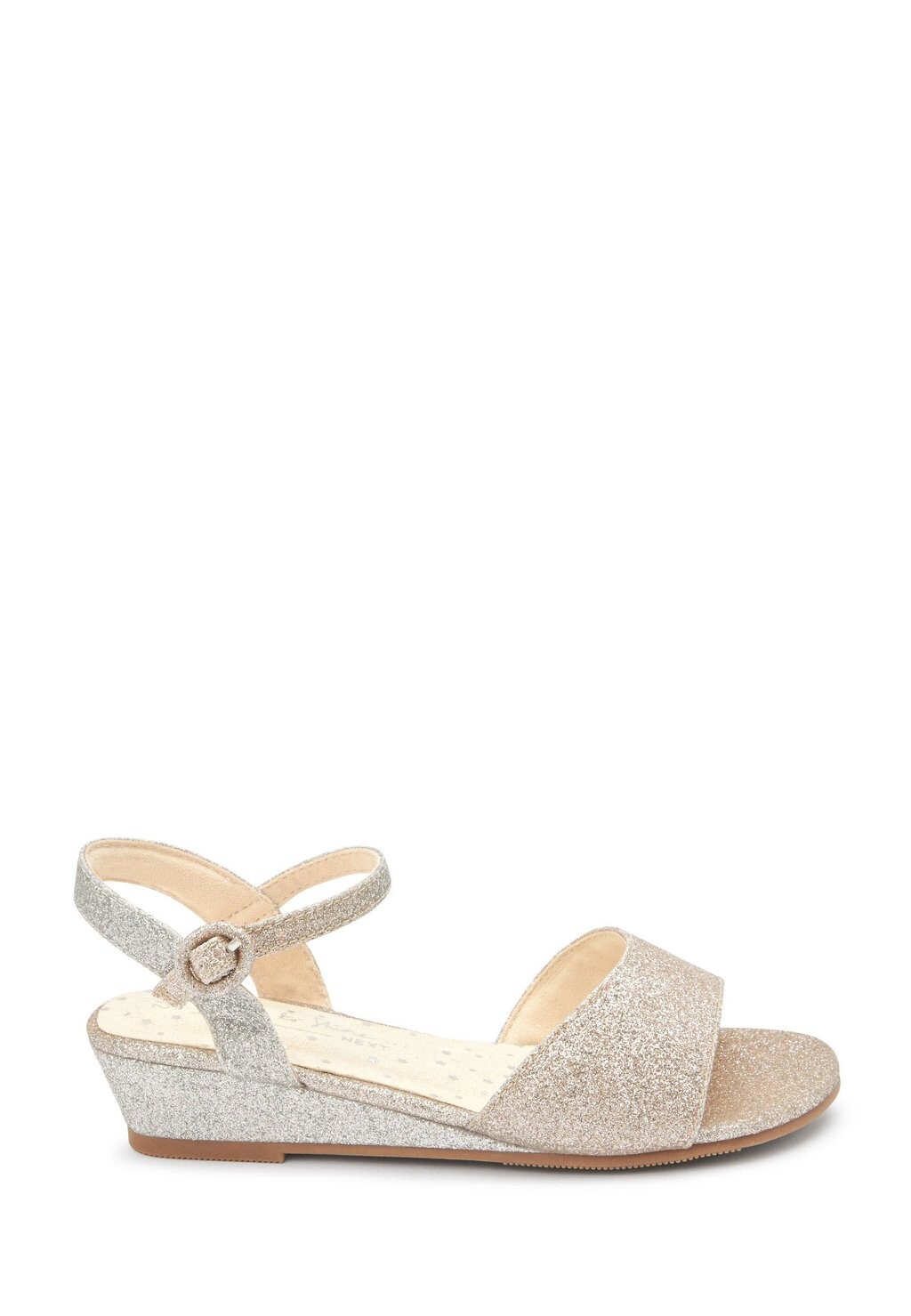 Сандалии на ремешке OCCASION WEDGE SANDALS Next, цвет silver gold ombre glitter
Сандалии на ремешке OCCASION WEDGE SANDALS Next, цвет silver gold ombre glitter