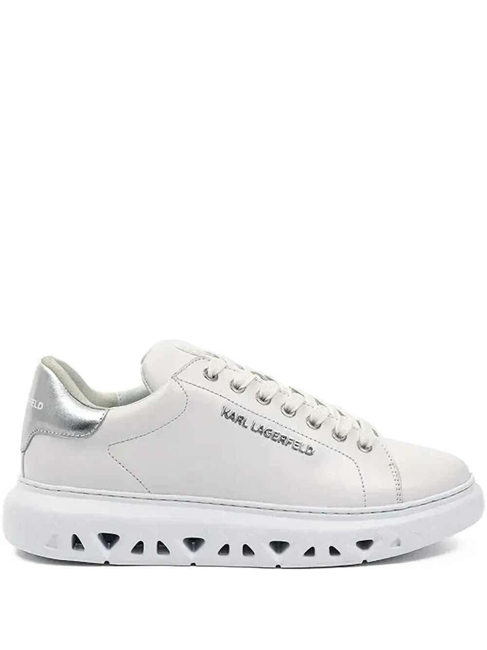 Кроссовки с металлическим каблуком KARL LAGERFELD, белый
Кроссовки с металлическим каблуком KARL LAGERFELD, белый