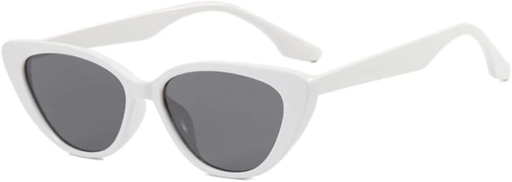 Солнцезащитные очки с защитой UV400 | «Кошачий глаз», маленькие линзы конфетного цвета | для женщин и мужчин, для занятий спортом на открытом воздухе и вождения DSVIGF, White Grey
Солнцезащитные очки с защитой UV400 | «Кошачий глаз», маленькие линзы конфетного цвета | для женщин и мужчин, для занятий спортом на открытом воздухе и вождения DSVIGF, White Grey