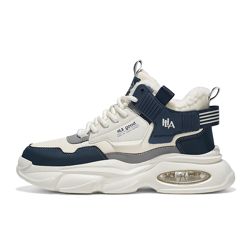HLA Повседневные кроссовки мужские Mid top White Apricot, White Blue, Black
HLA Повседневные кроссовки мужские Mid top White Apricot, White Blue, Black