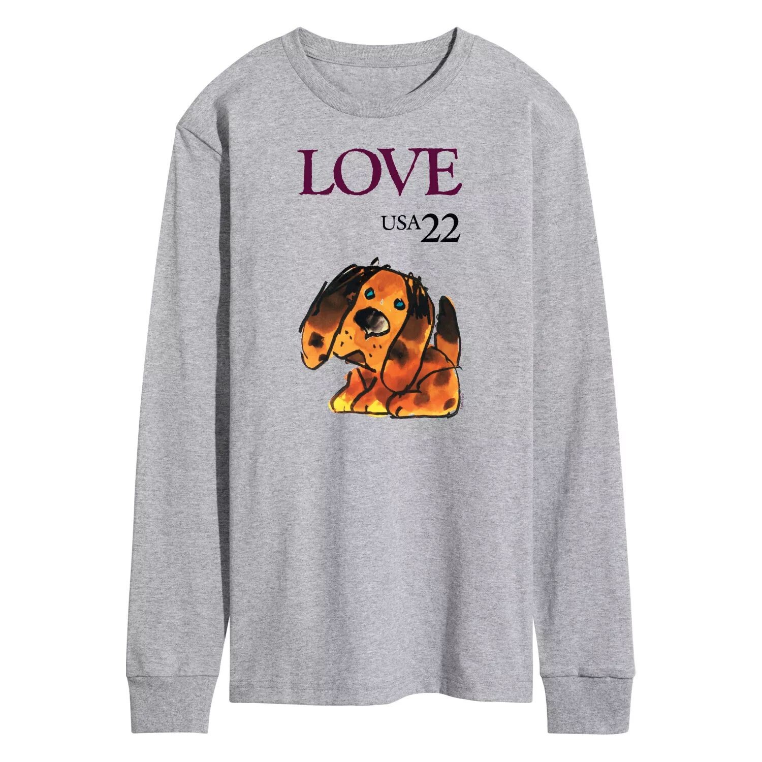 Мужская футболка с длинными рукавами USPS Love Puppy Licensed Character
Мужская футболка с длинными рукавами USPS Love Puppy Licensed Character