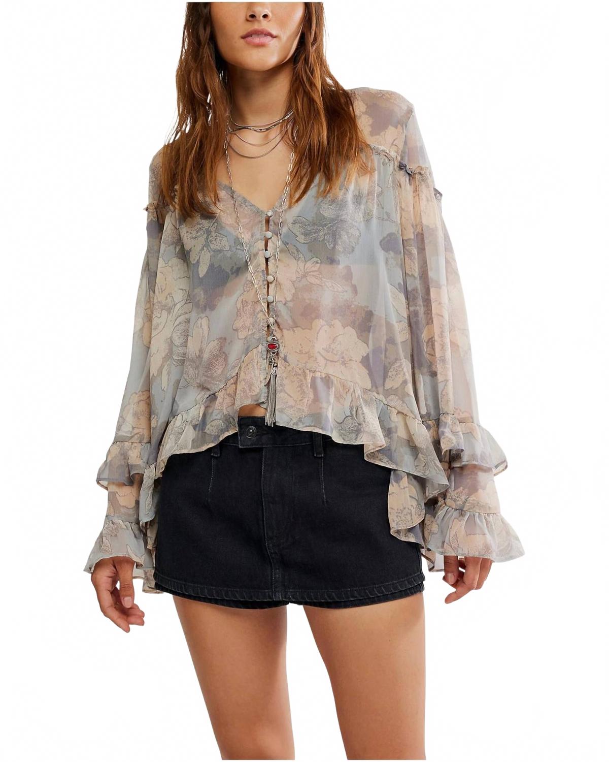 Блуза Day Dreaming в каменном цвете Free People, Stone Combo
Блуза Day Dreaming в каменном цвете Free People, Stone Combo