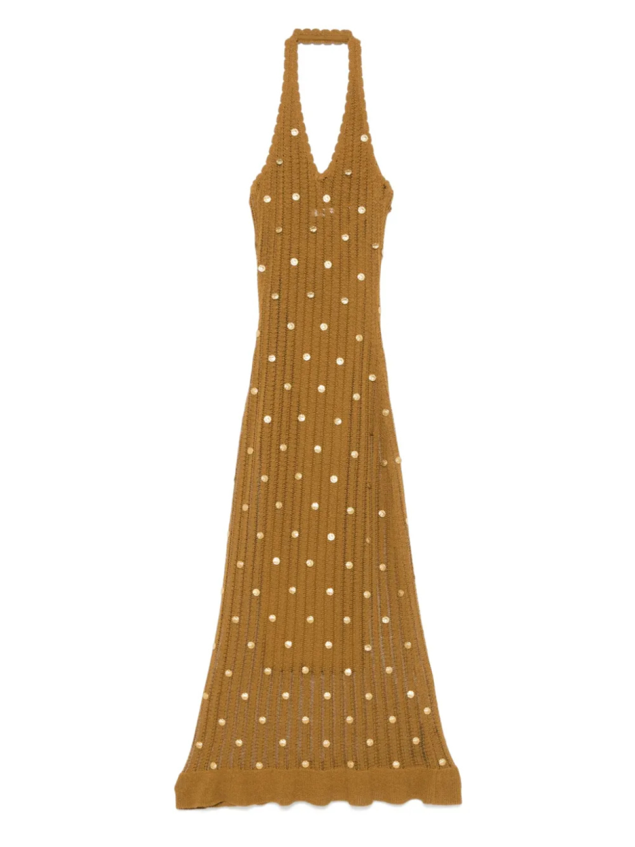 Декорированное платье макси SANDRO, коричневый
Декорированное платье макси SANDRO, коричневый