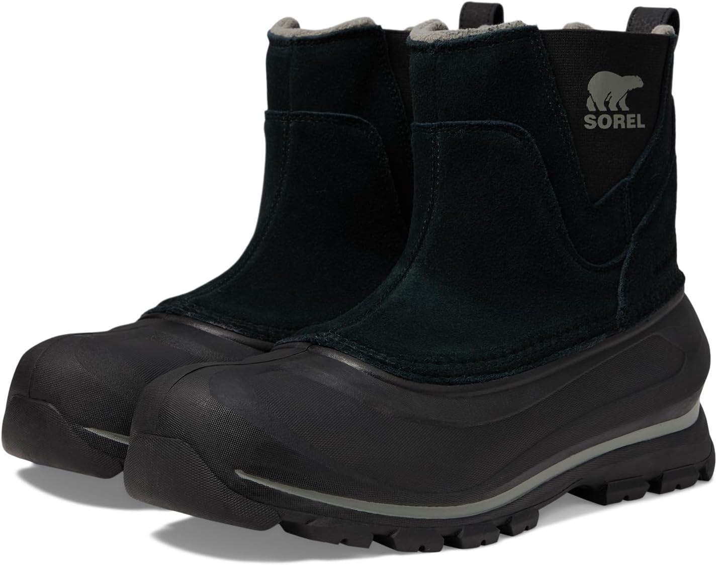 Ботинки SOREL Men's Buxton Pull-On Waterproof, Black/Quarry
Ботинки SOREL Men's Buxton Pull-On Waterproof, Black/Quarry