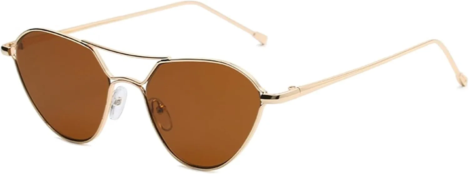 Солнцезащитные очки «кошачий глаз» в маленькой металлической оправе, модель 2026 года, для мужчин и женщин, идеально подходят для отдыха на пляже и вождения MTZJH, C
Солнцезащитные очки «кошачий глаз» в маленькой металлической оправе, модель 2026 года, для мужчин и женщин, идеально подходят для отдыха на пляже и вождения MTZJH, C