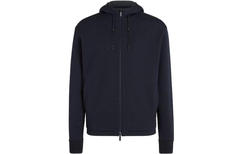 Zzegna Толстовка с капюшоном на молнии и кулиской от Zegna, Marine Blue
Zzegna Толстовка с капюшоном на молнии и кулиской от Zegna, Marine Blue