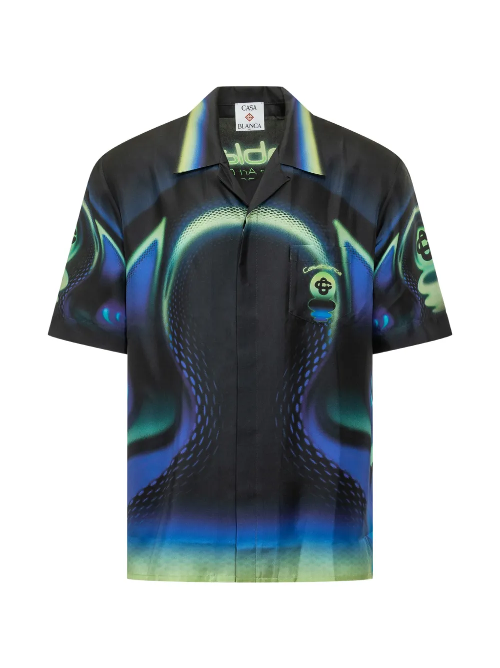 Рубашка с кубинским воротником Casablanca, черный
Рубашка с кубинским воротником Casablanca, черный