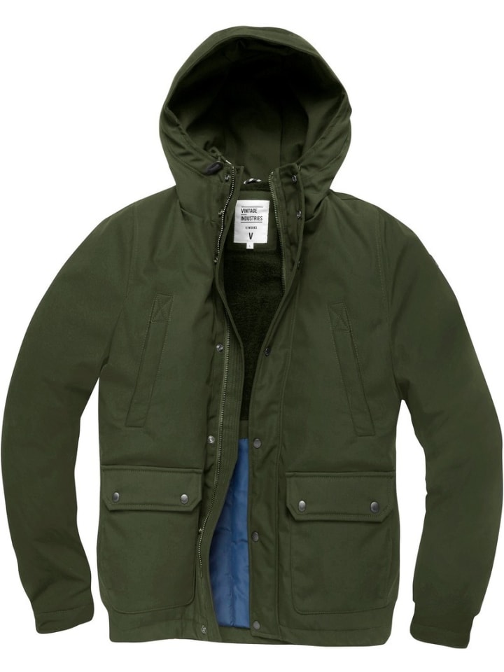 Парка Vintage Industries Parka, зеленый
Парка Vintage Industries Parka, зеленый