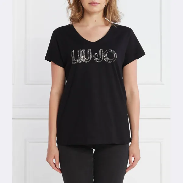 Футболка стандартного кроя Liu Jo, черный
Футболка стандартного кроя Liu Jo, черный