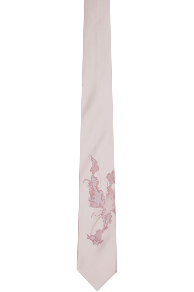 Dries Van Noten Фиолетовый галстук с цветочным узором
Dries Van Noten Фиолетовый галстук с цветочным узором