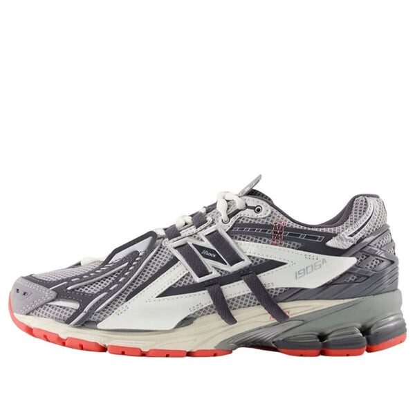 Кроссовки 1906a 'slate grey drift red' New Balance, серый 
Кроссовки 1906a 'slate grey drift red' New Balance, серый