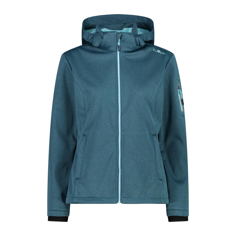 Женская куртка CMP Softshell с капюшоном и застежкой-молнией 39A5006M
Женская куртка CMP Softshell с капюшоном и застежкой-молнией 39A5006M