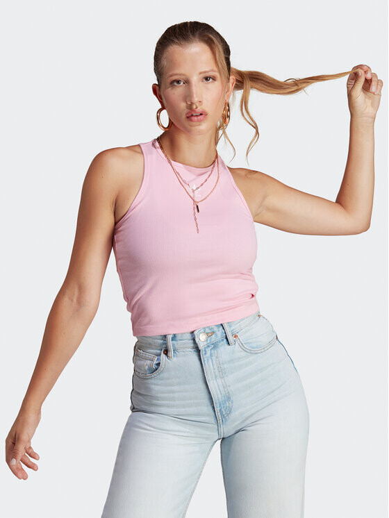 Футболка узкого кроя Adidas, розовый 
Футболка узкого кроя Adidas, розовый