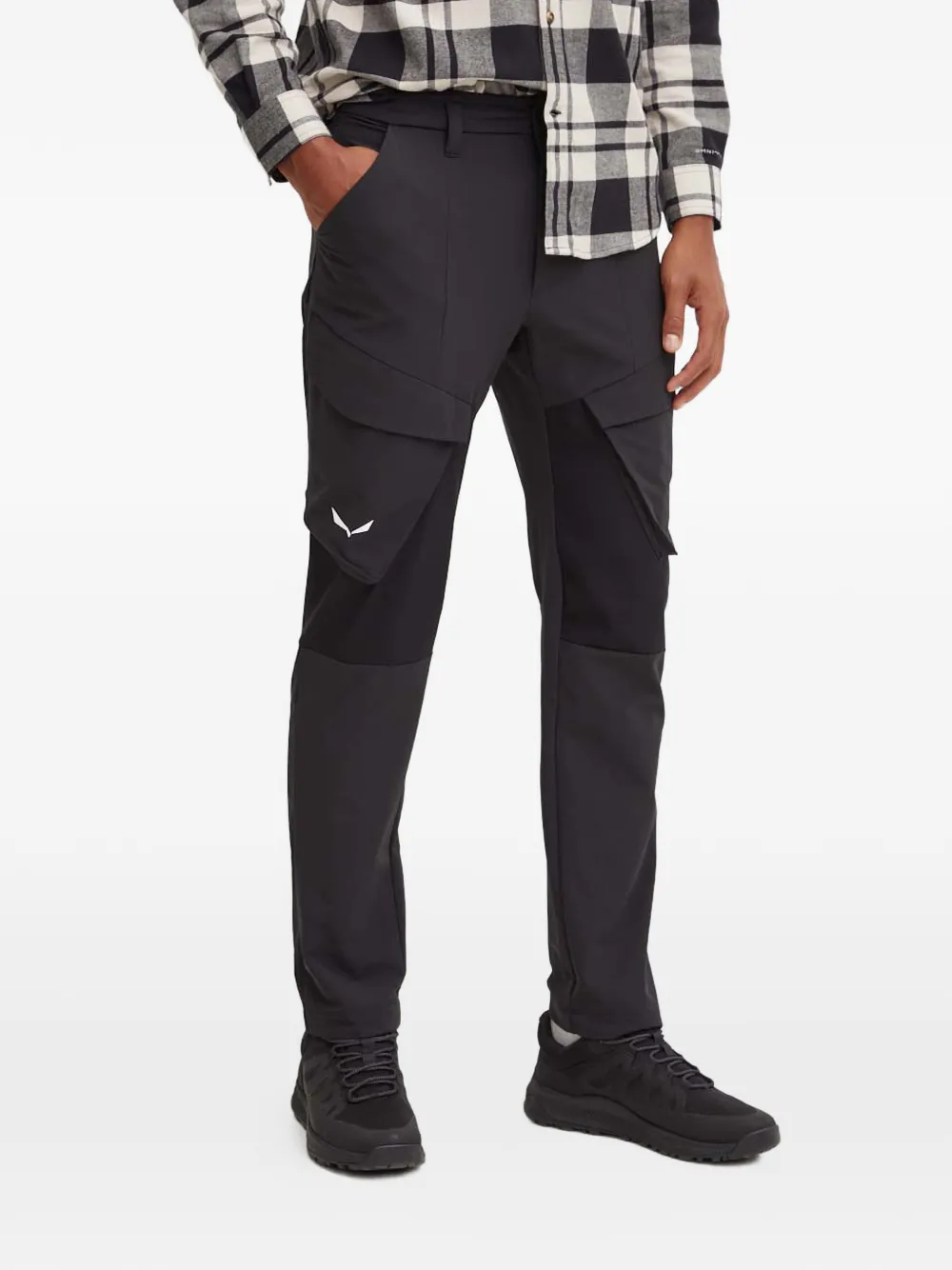 Брюки с логотипом Salewa, черный
Брюки с логотипом Salewa, черный