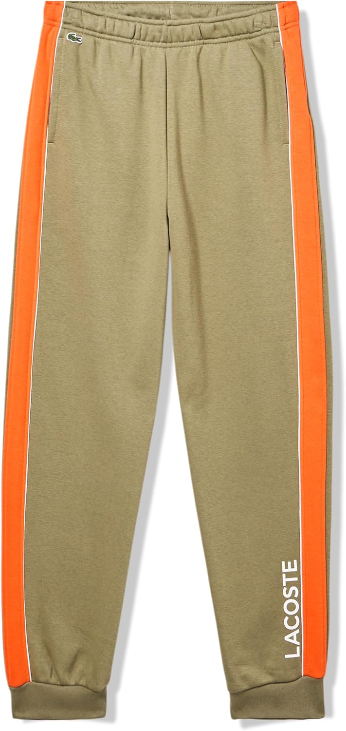 Lacoste Boys' Branded Track Pants, Khaki Green/Orange
Lacoste Boys' Branded Track Pants, Khaki Green/Orange
