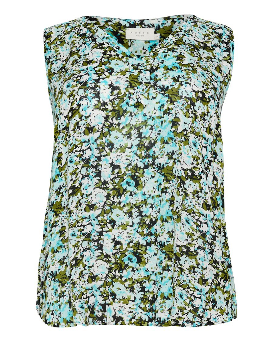 Топ без рукавов KAFFE CURVE Top Ami, пятнистый синий
Топ без рукавов KAFFE CURVE Top Ami, пятнистый синий