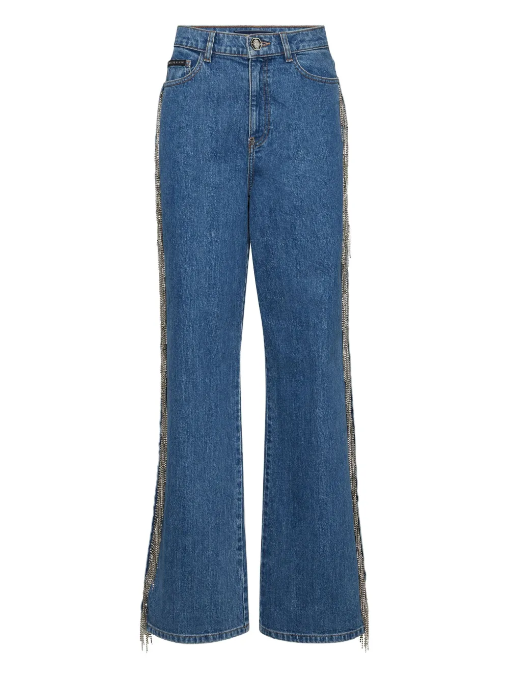 Джинсы Skater Fit Crystal Philipp Plein, синий
Джинсы Skater Fit Crystal Philipp Plein, синий