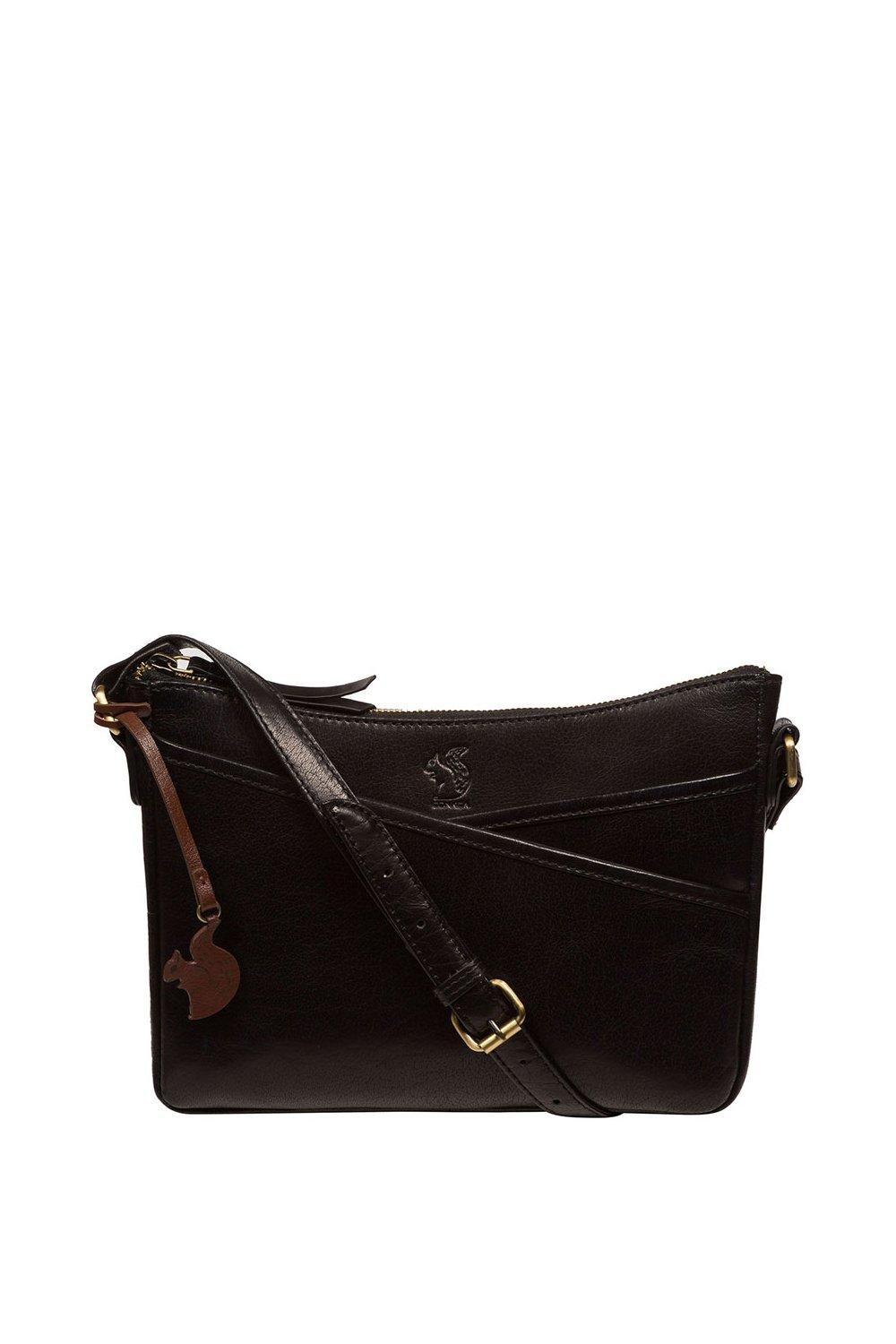 Кожаная сумка через плечо 'Purple' Conkca London, черный
Кожаная сумка через плечо 'Purple' Conkca London, черный