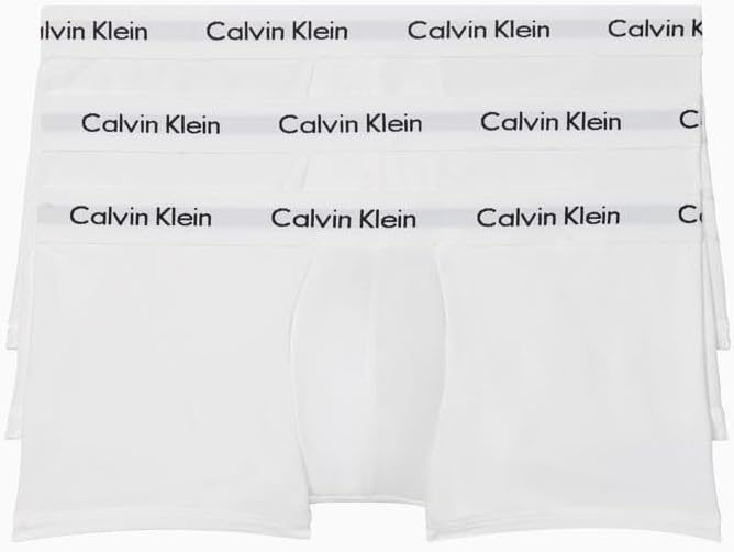 Комплект из 3 мужских трусов-боксеров Calvin Klein из хлопка и эластичной ткани с низкой посадкой, 3 White
Комплект из 3 мужских трусов-боксеров Calvin Klein из хлопка и эластичной ткани с низкой посадкой, 3 White