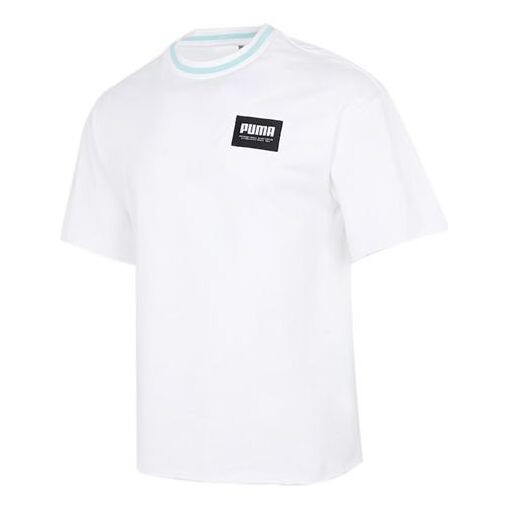 Футболка logo loose sports round neck short sleeve white Puma, белый
Футболка logo loose sports round neck short sleeve white Puma, белый
