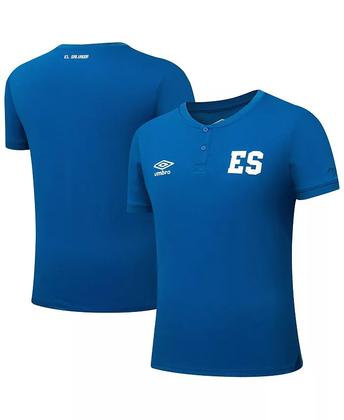 Мужская синяя поло с круглым вырезом El Salvador National Team Umbro
Мужская синяя поло с круглым вырезом El Salvador National Team Umbro