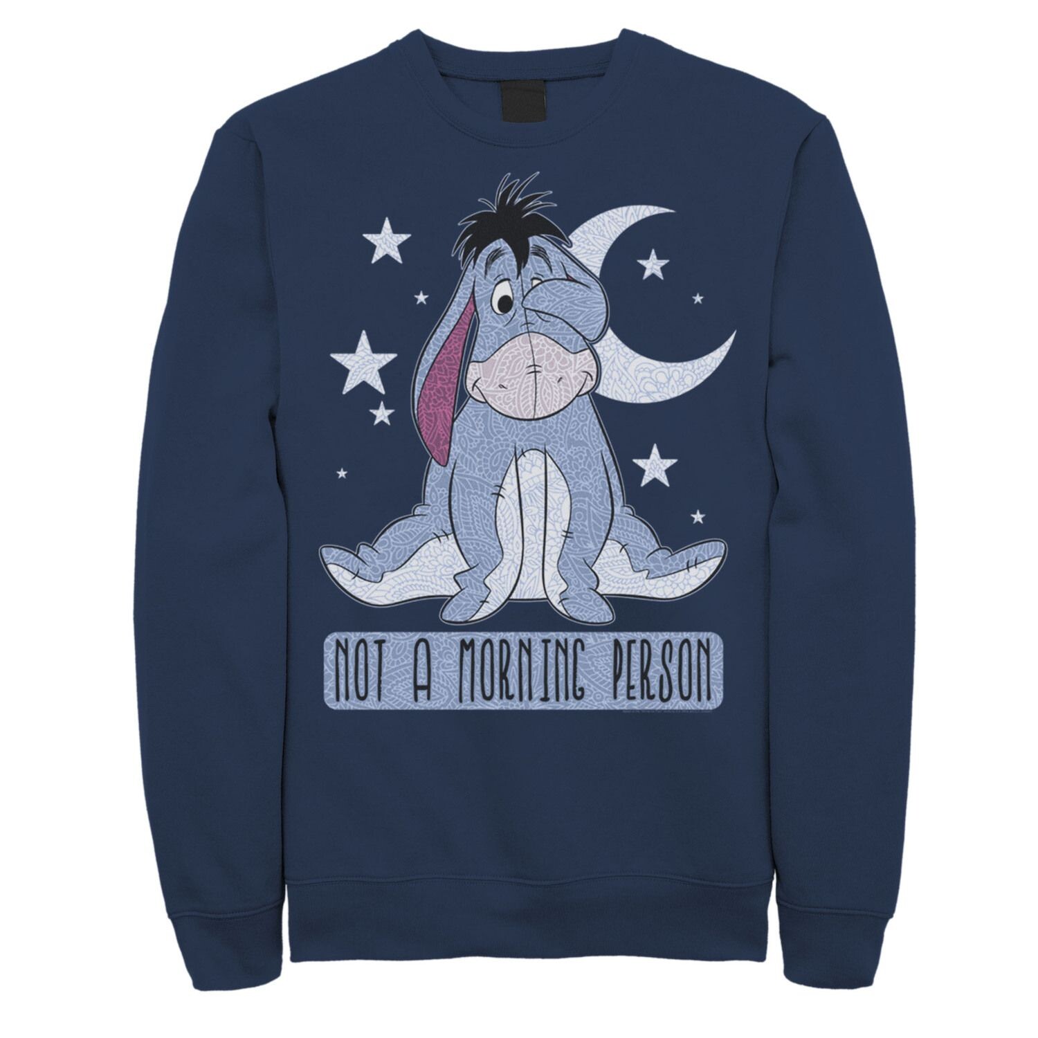 Мужской свитшот Disney Winnie The Pooh Eeyore Not A Morning Person Licensed Character 
Мужской свитшот Disney Winnie The Pooh Eeyore Not A Morning Person Licensed Character