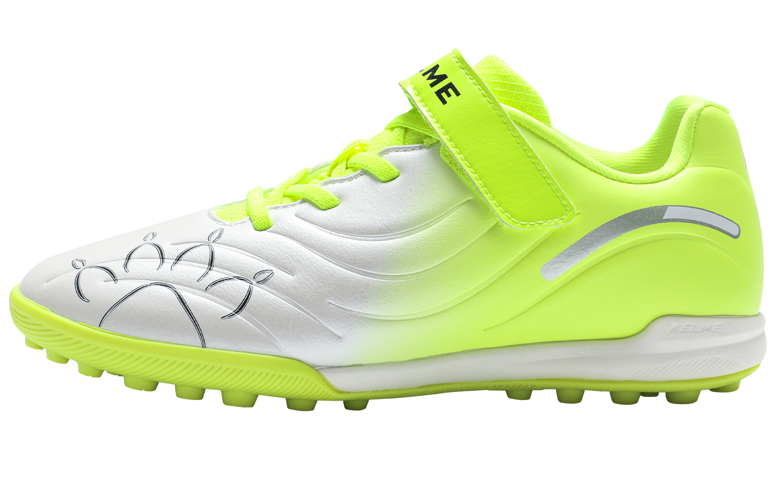 KELME Master 2.0 нескользящая устойчивая к истиранию низкая футбольная обувь white grass green детская
KELME Master 2.0 нескользящая устойчивая к истиранию низкая футбольная обувь white grass green детская