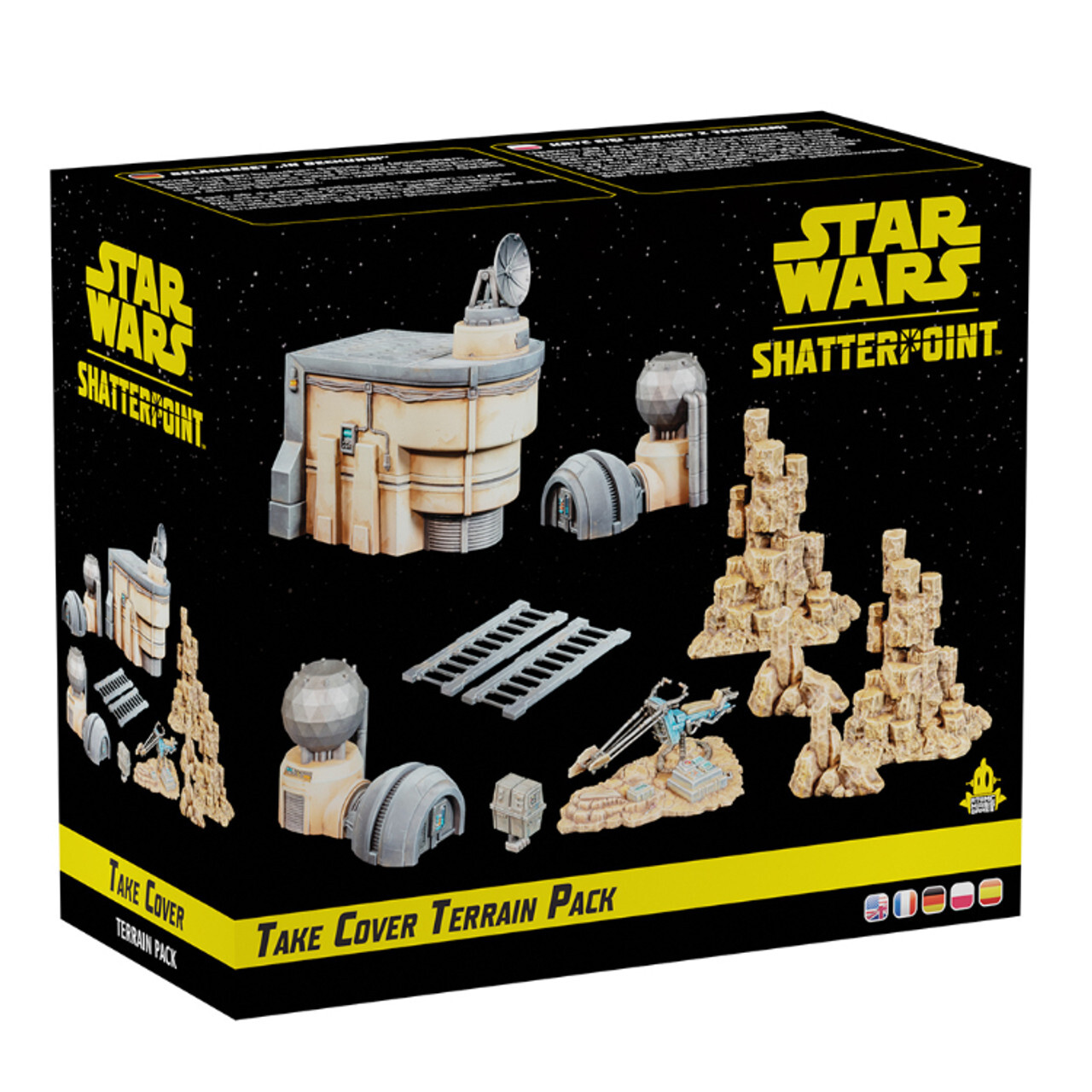 Миниатюра Star Wars: Shatterpoint - Take Cover Terrain Pack
Миниатюра Star Wars: Shatterpoint - Take Cover Terrain Pack